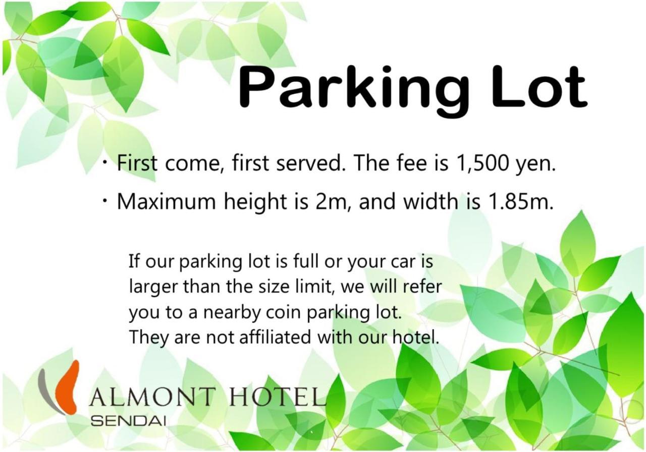 Almont Hotel Sendai Dış mekan fotoğraf